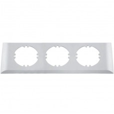 Πλαίσιο 3Θ. για Κανάλι Πλαστικό 100mmX40mm / 100mmX60mm Λευκό